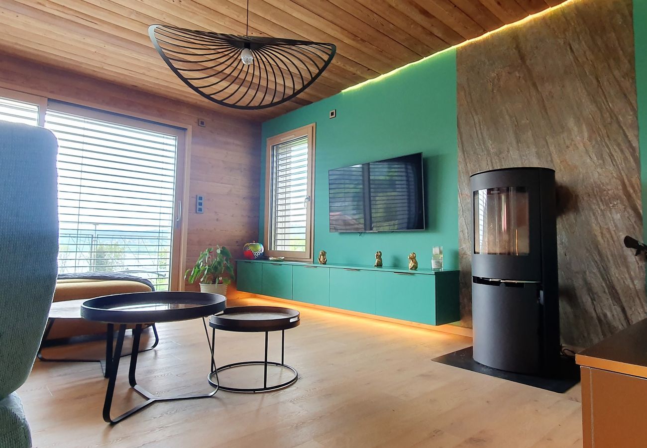 Appartement à Montperreux - Appartement au bout du lac Chaon 8 personnes