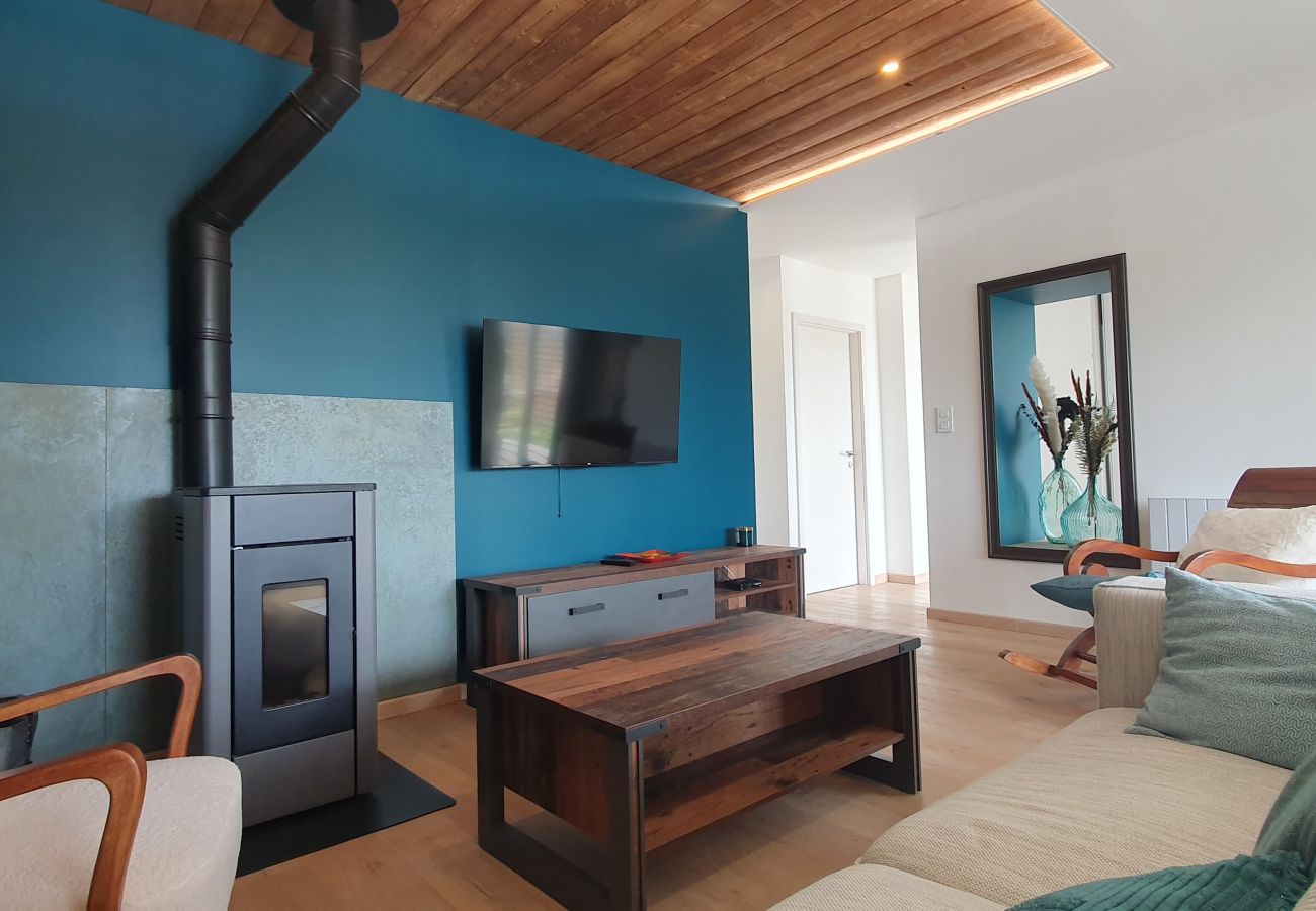 Appartement à Montperreux - Appartement au bout du lac Chaon 6 personnes 
