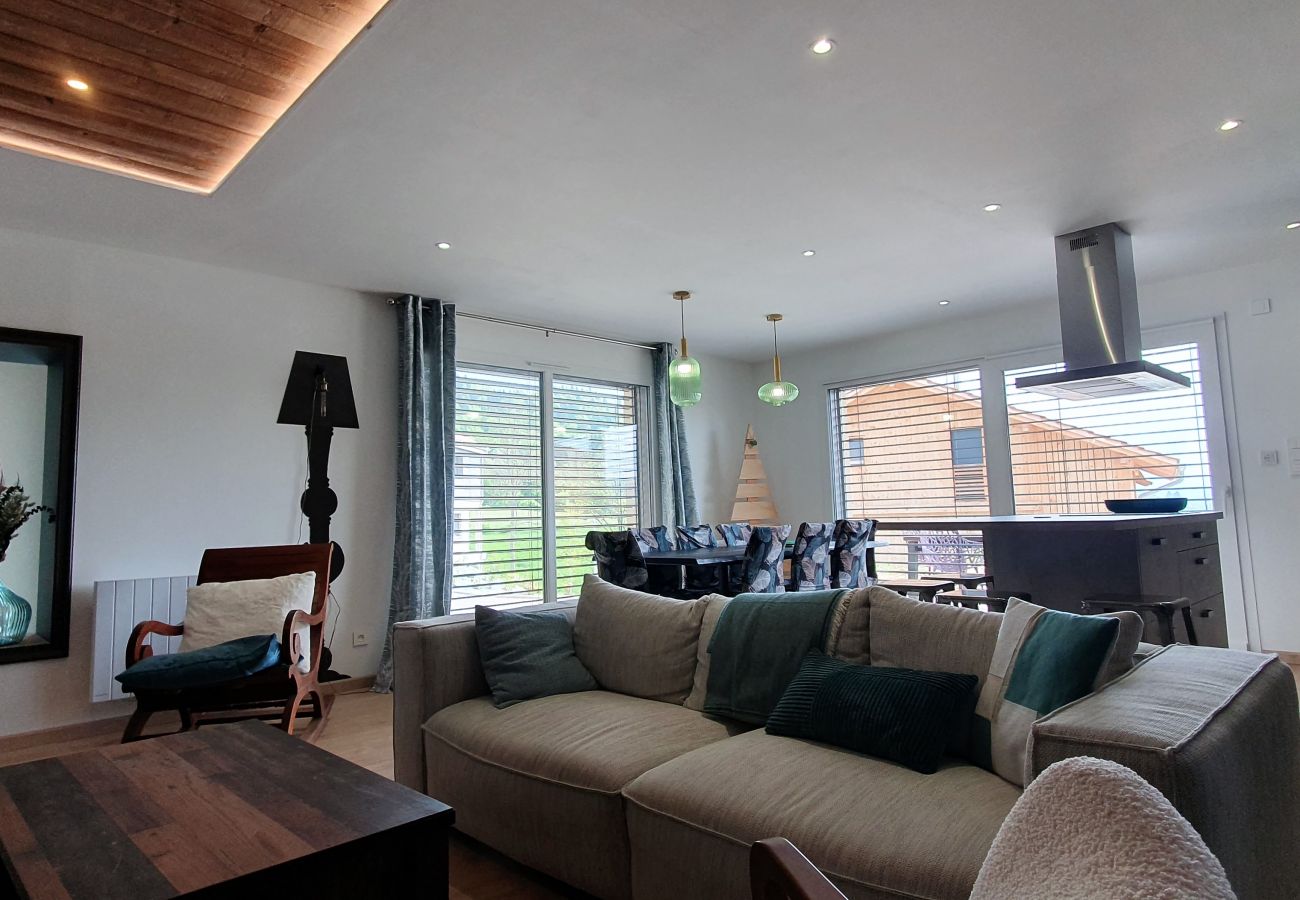 Appartement à Montperreux - Appartement au bout du lac Chaon 6 personnes 