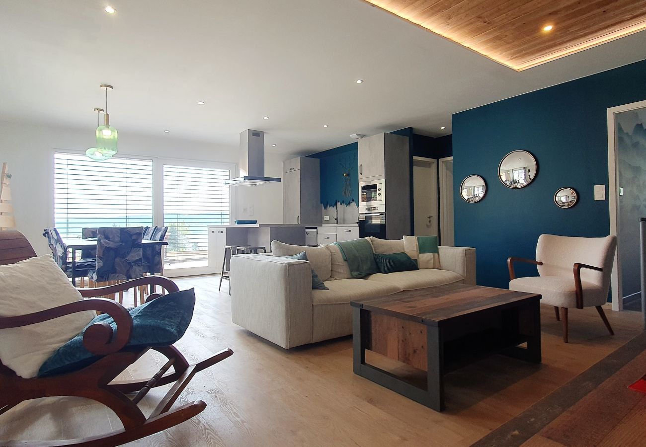 Appartement à Montperreux - Appartement au bout du lac Chaon 6 personnes 
