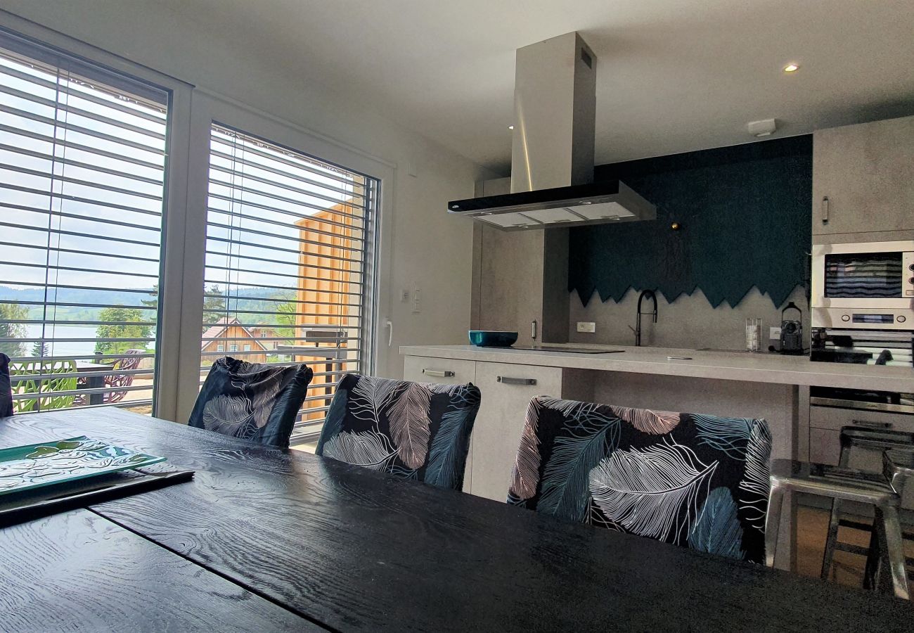 Appartement à Montperreux - Appartement au bout du lac Chaon 6 personnes 