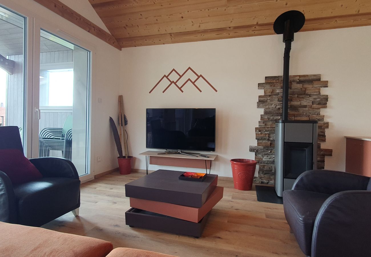 Maison à Montperreux - Maison au bout du lac Chaon 6 personnes 