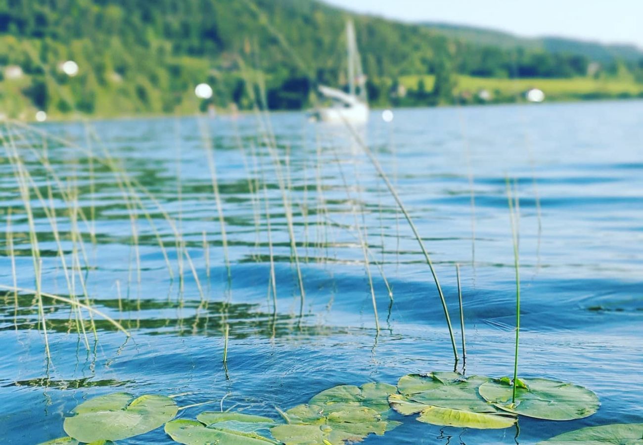 Maison à Montperreux - Maison au bout du lac Chaon 6 personnes 